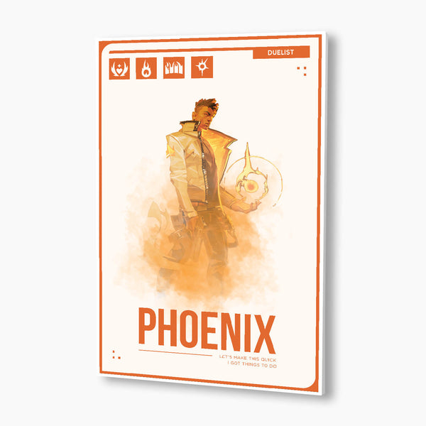 Valorant - Phoenix Agent Poster