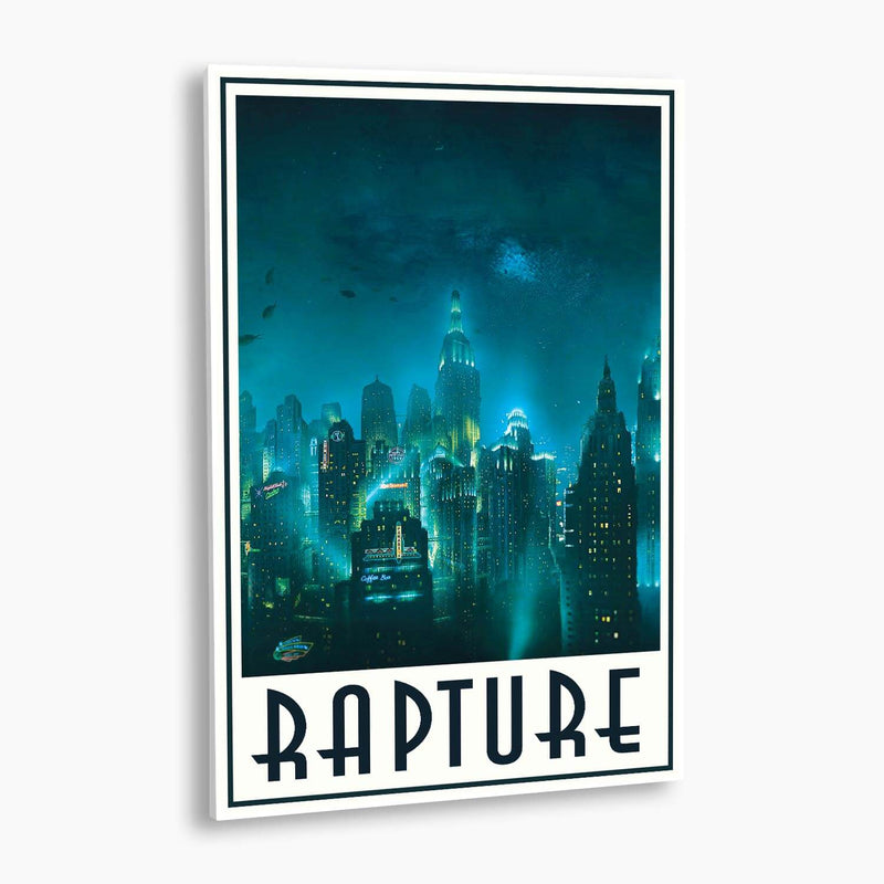 Bioshock - Welcome to Rapture: Skyline Poster; Gaming Artwork