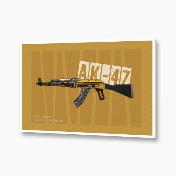 Counter-Strike: Global Offensive - AK-47 Fuel Injector Poster