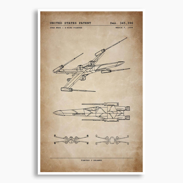 Star Wars Ship Blueprint Mug