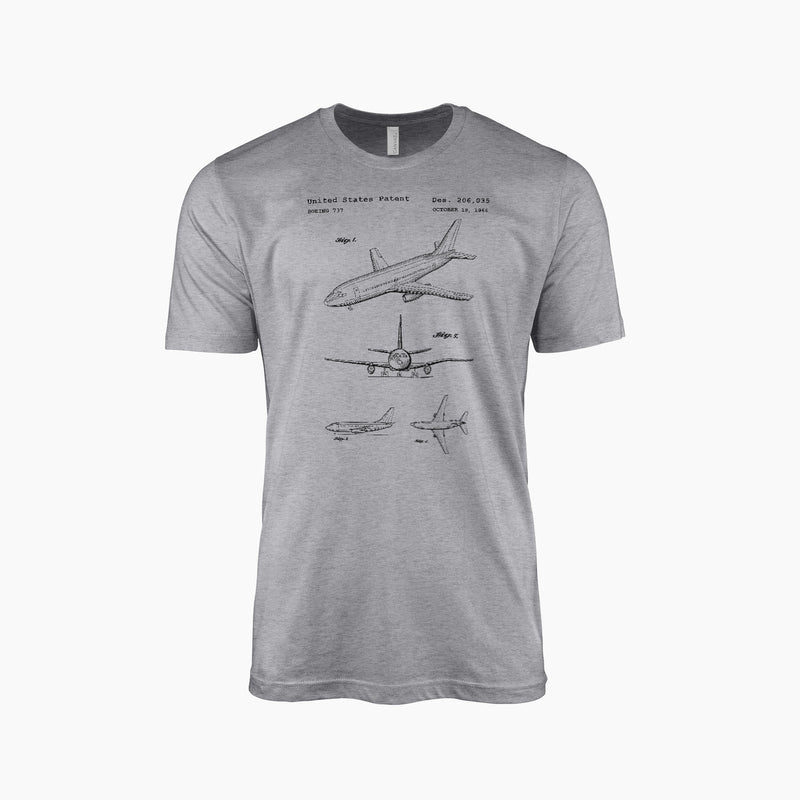 Boeing 737 Aircraft Patent Tee
