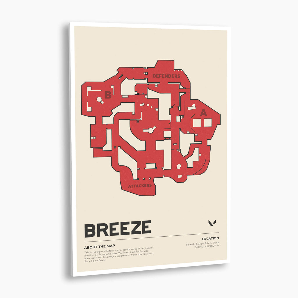 Breeze Valorant Map