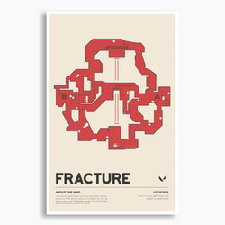 Valorant - Fracture Map Poster; Gaming Poster
