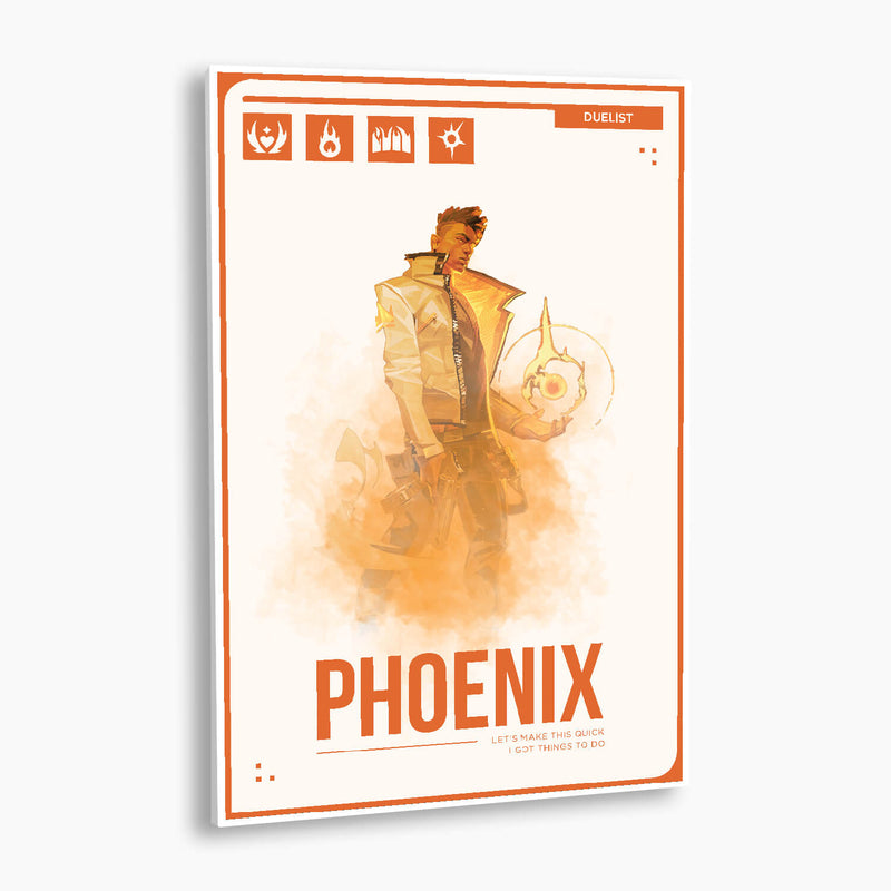 Valorant - Phoenix Agent Poster