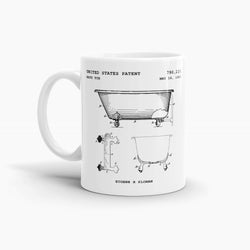 Bathtub Patent Coffee Mug; Home and Kitchen Drinkware