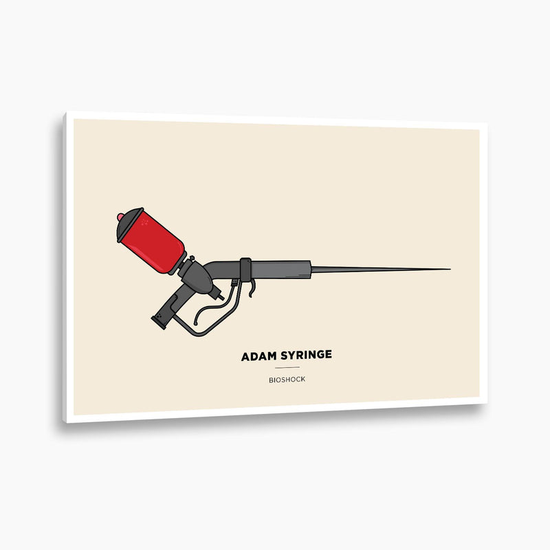 Bioshock - Adam Syringe Illustration Poster