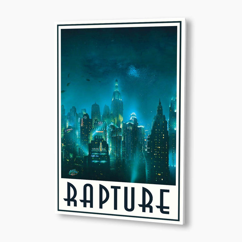 Bioshock - Welcome to Rapture: Skyline Poster; Gaming Artwork