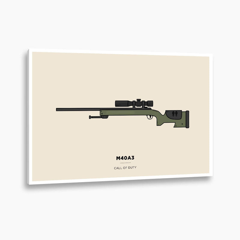 Call of Duty - M40A3 Illustration Poster