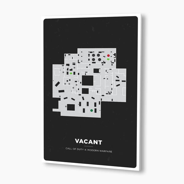 Call of Duty - Vacant Map Poster; Gaming Artwork