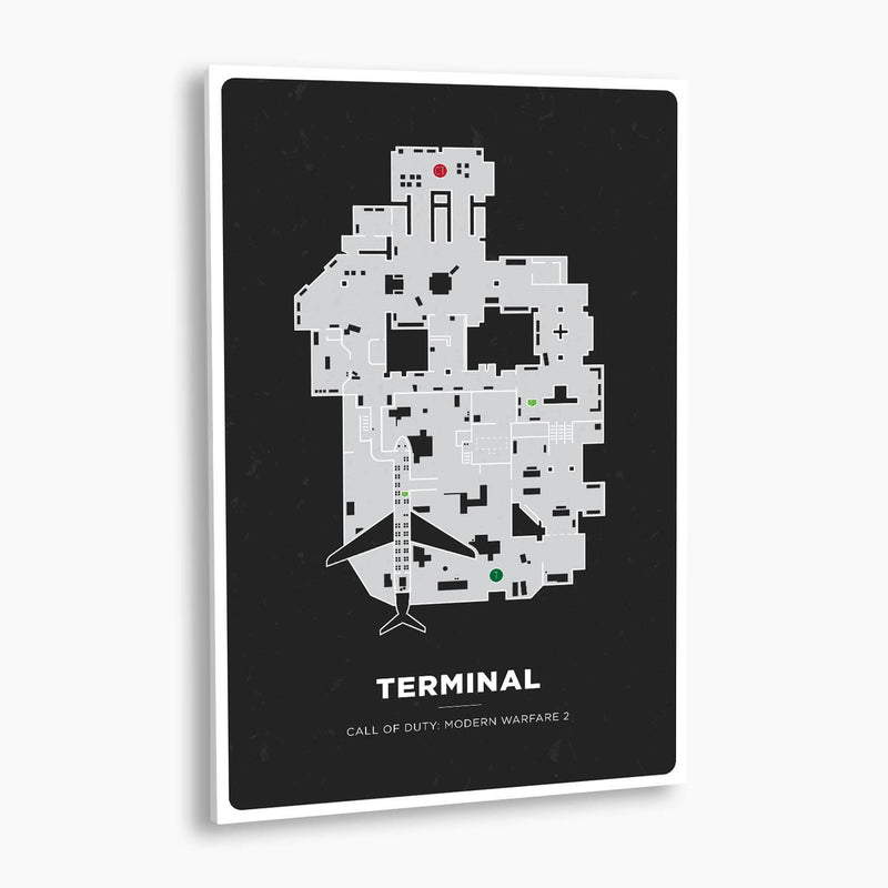 Call of Duty - Terminal Map Poster; Gaming Artwork