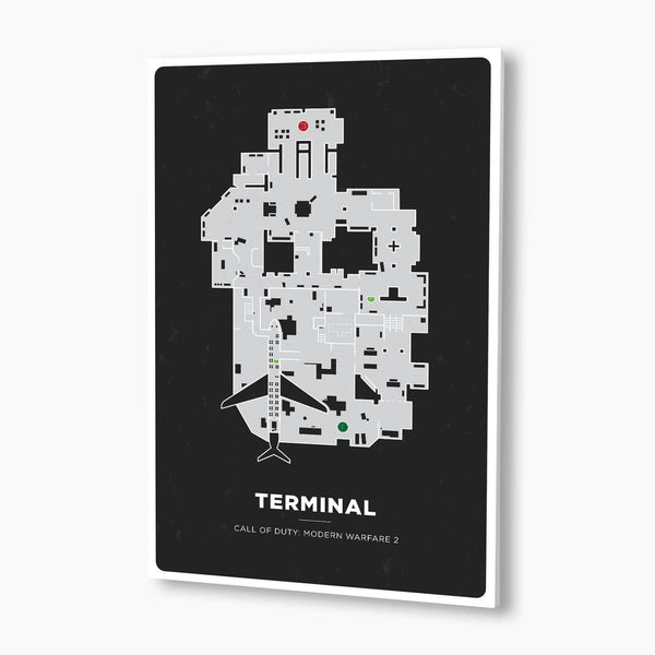 Call of Duty - Terminal Map Poster; Gaming Artwork