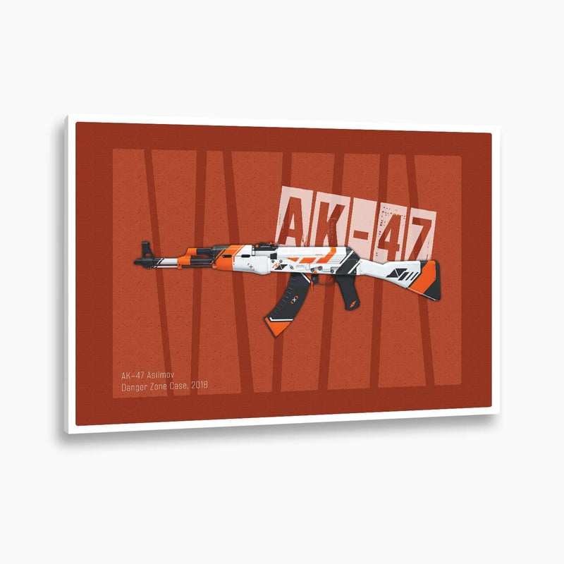 Counter-Strike: Global Offensive - AK-47 Asiimov Poster