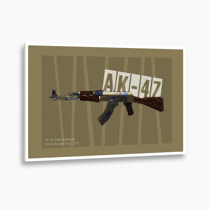 Counter-Strike: Global Offensive - AK-47 Case Hardened Poster