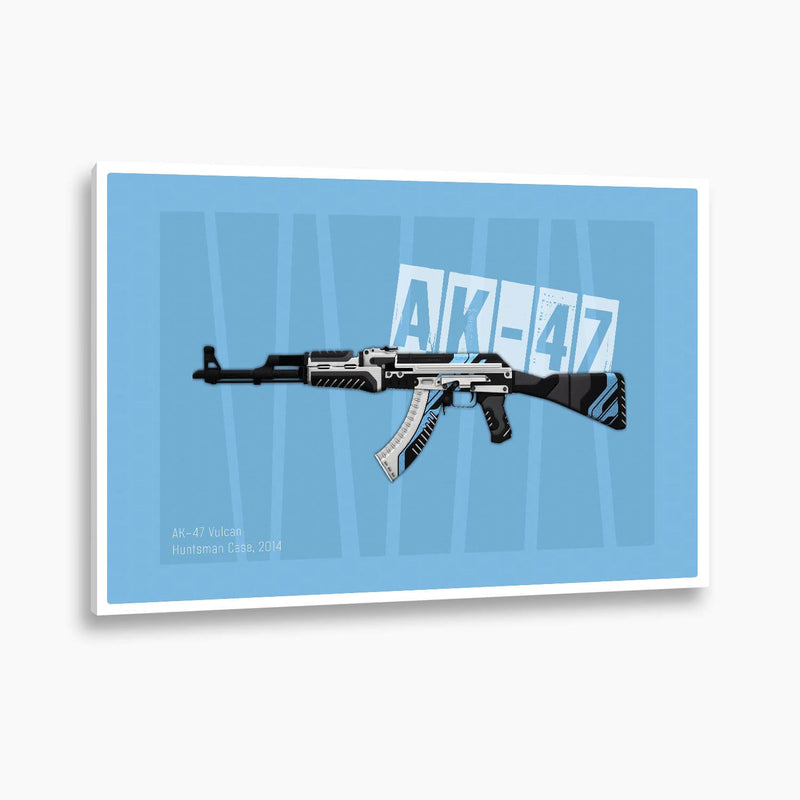 Counter-Strike: Global Offensive - AK-47 Vulcan Poster