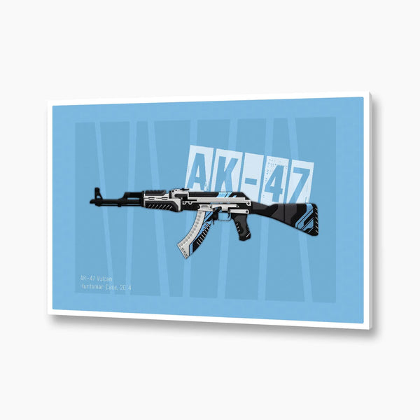 Counter-Strike: Global Offensive - AK-47 Vulcan Poster