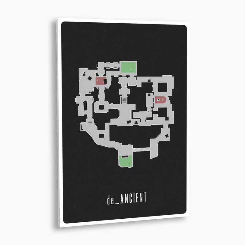 Counter-Strike: Global Offensive - de_Ancient Map Poster