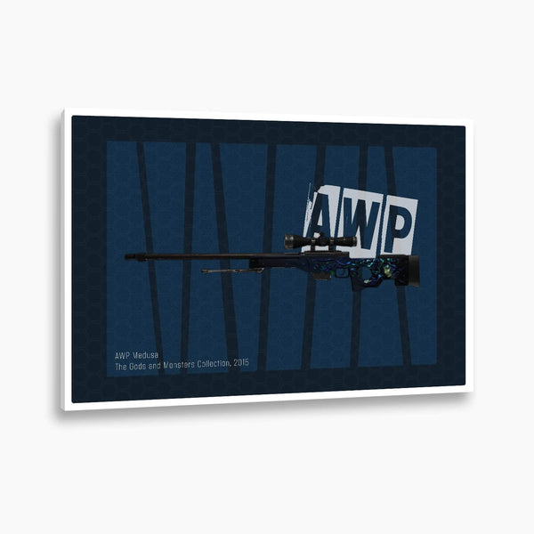 Counter-Strike: Global Offensive - AWP Medusa Poster
