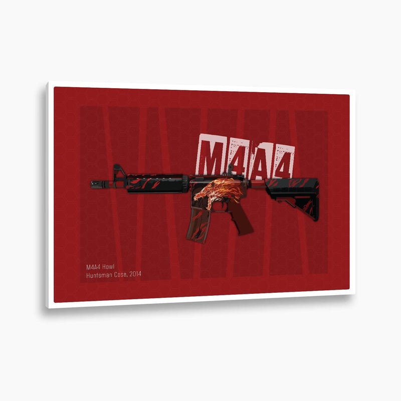 Counter-Strike: Global Offensive - M4A4 Howl Poster