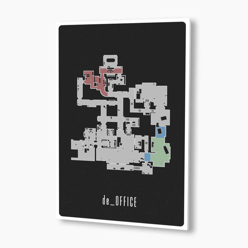 Counter-Strike: Global Offensive - de_Office Map Poster