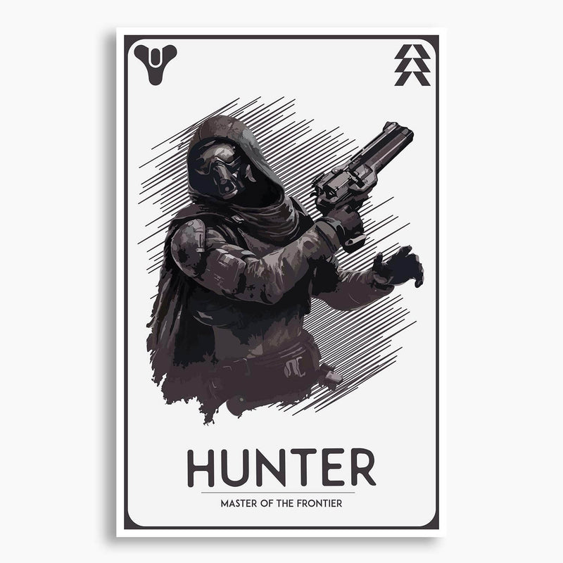 Destiny - Guardian: Hunter Poster; Gaming Artwork