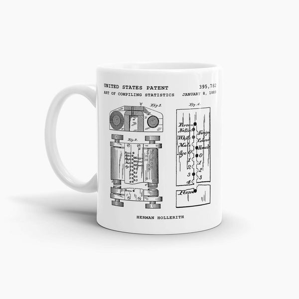 First Computer Patent Coffee Mug; Patent Drinkware