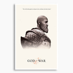God of War - The Gods We Choose To Be Poster