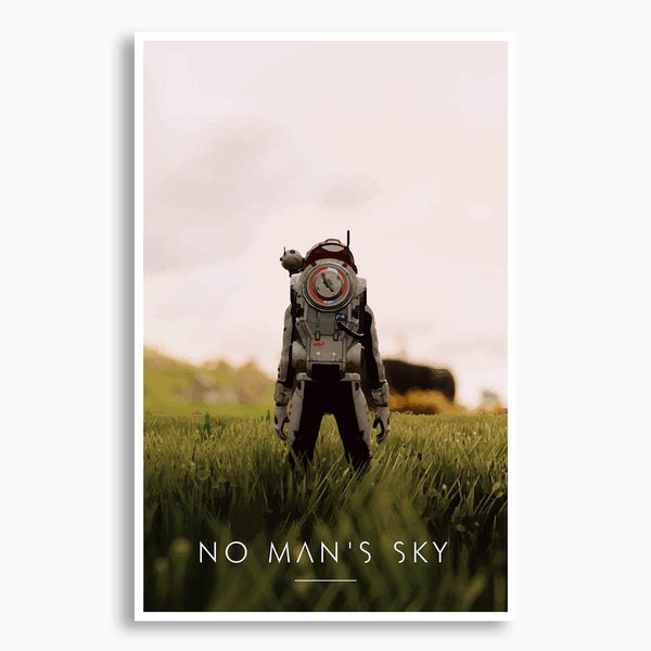 No Man's Sky - The Explorer Poster; Gaming Artwork