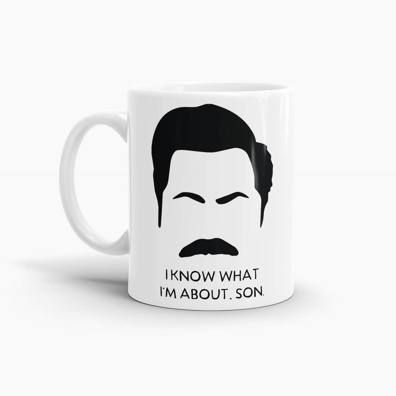 Parks and Rec - Ron Swanson Coffee Mug; Pop Culture Drinkware