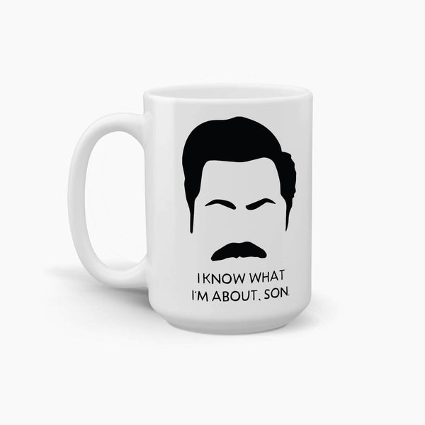 Parks and Rec - Ron Swanson Coffee Mug; Pop Culture Drinkware