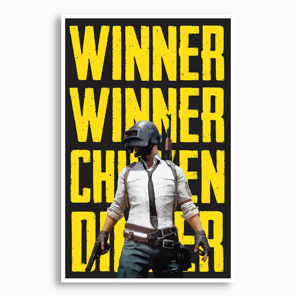 PlayerUnknown's Battlegrounds - Winner Winner, Chicken Dinner Poster