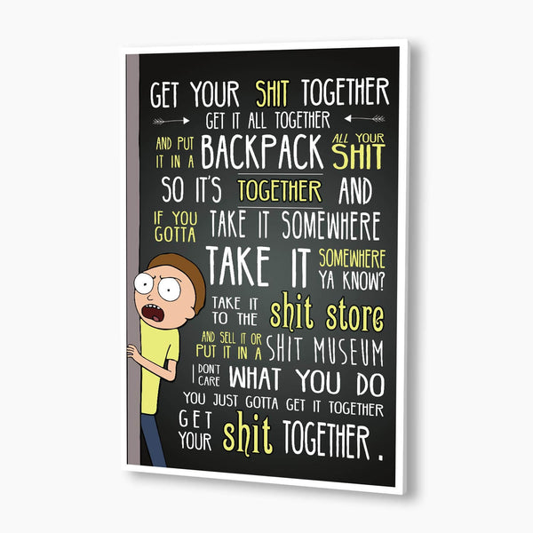 Rick and Morty - Get It All Together Poster