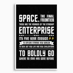 Star Trek - Captain's Oath Poster